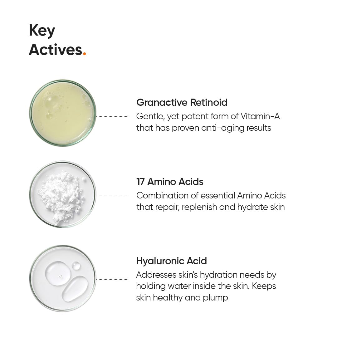 Minimalist 2% Retinoid Anti Ageing Night Cream for Wrinkles & Fine Lines-30ml image 4