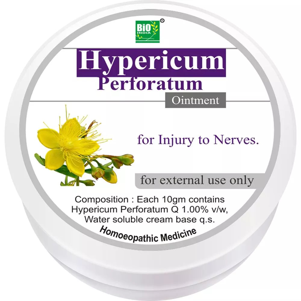 Bio India Hypericum Perforatum Ointment- 30 gm image 1