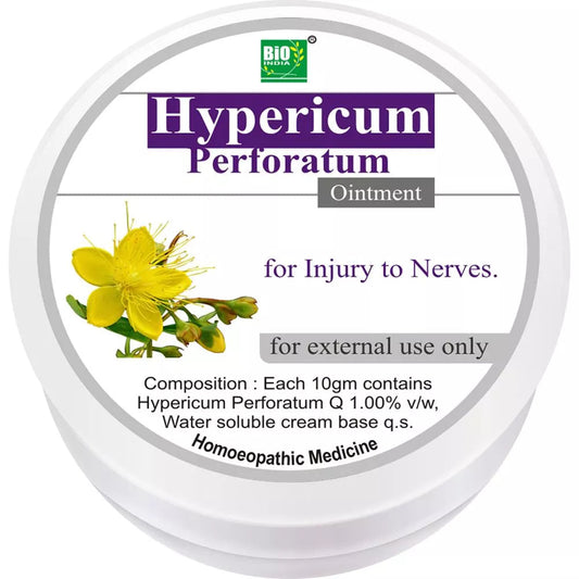 Bio India Hypericum Perforatum Ointment- 30 gm image 1