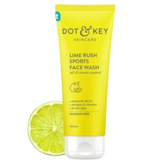 OT & KEY Lime Rush Sports Face Wash - 100Ml image 1