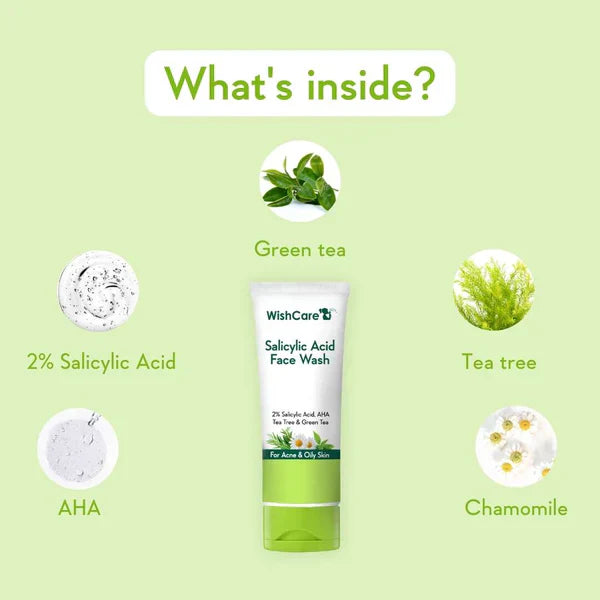2% Salicylic Acid Face Wash - 100ml image 2