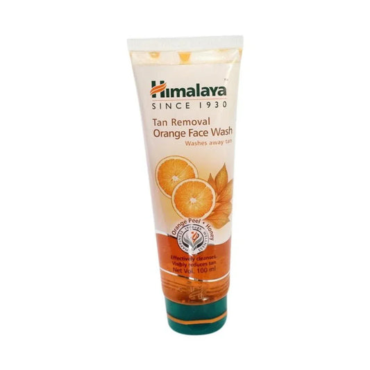Himalaya Tan Removal Orange Face Wash -100 ml image 1