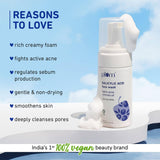 Plum 1% Encapsulated Salicylic Acid Foaming Face Wash – Deep Cleansing & Gentle Exfoliation (110ml) image 2