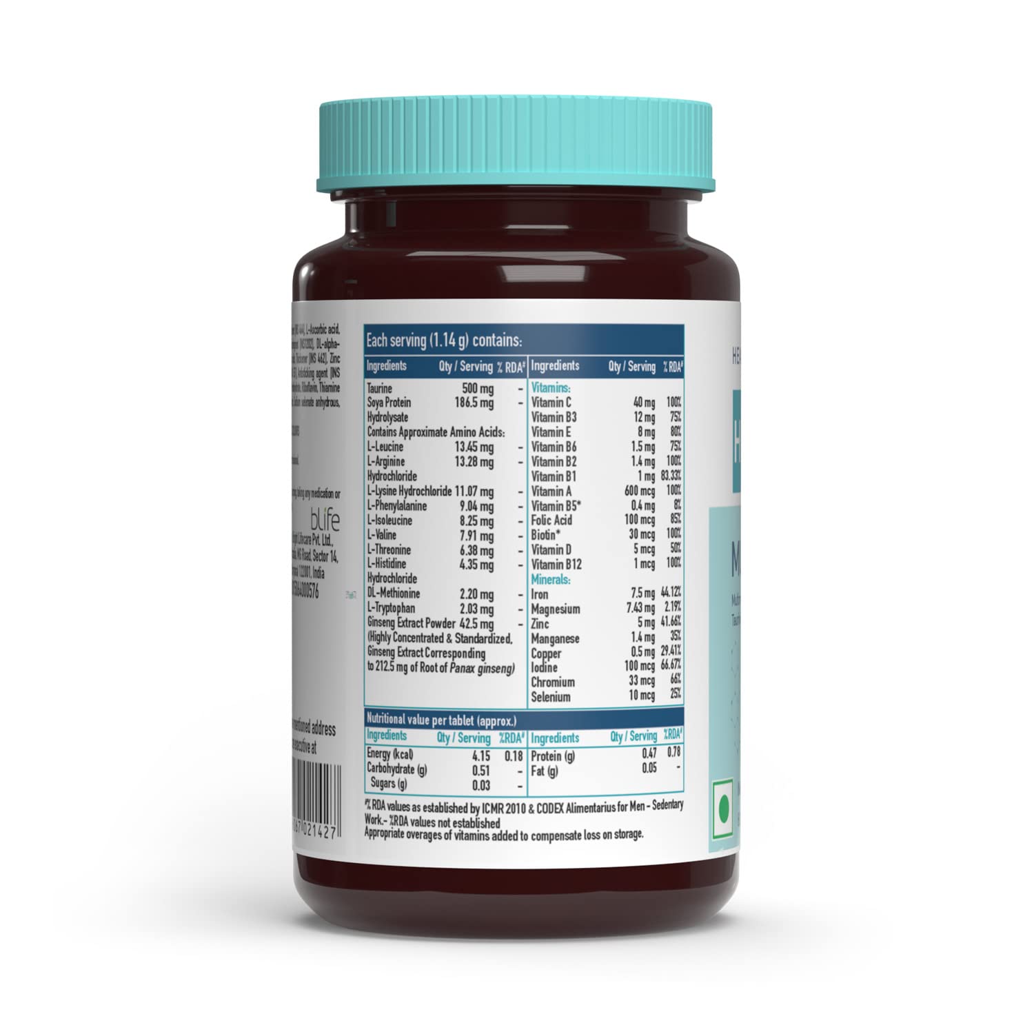 HealthKart hk vitals Multivitamin (90 Tablets) image 3