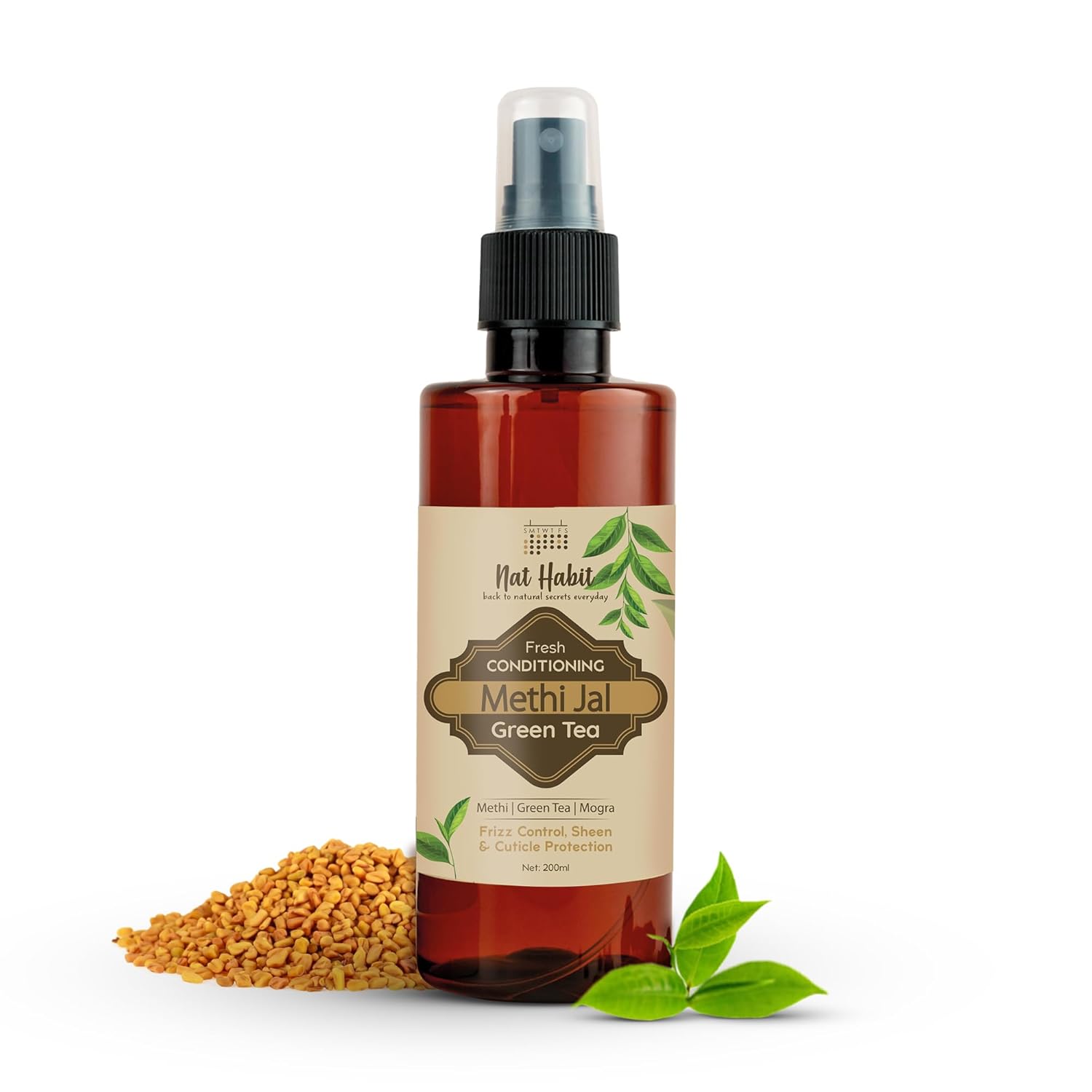 Nat Habit Chamomile Conditioning Methi Jal - Hair Serum 200ml image 2