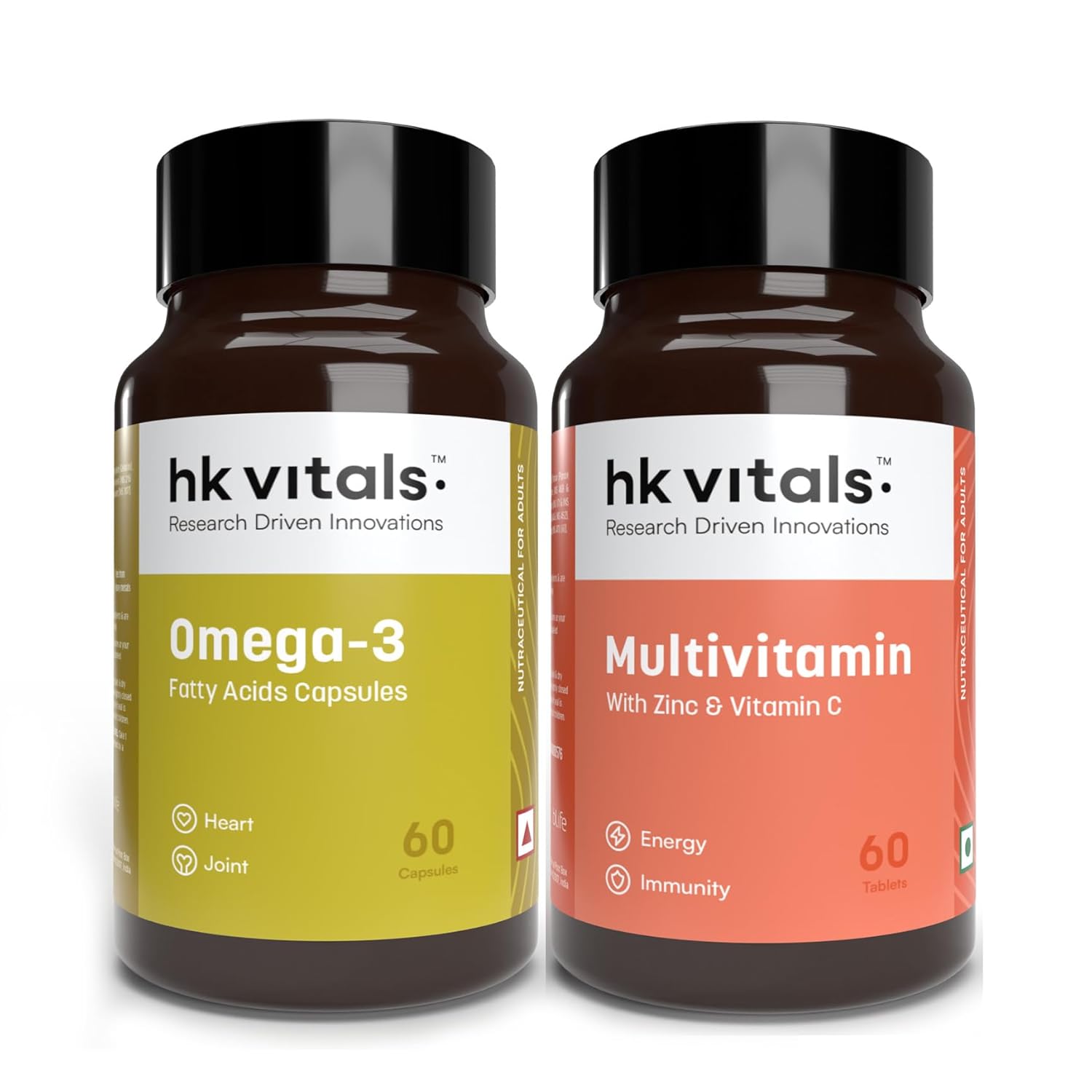 HK Vitals Multivitamin & Omega 3 1000mg Combo image 1