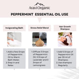 Aravi Organic Tea Tree And Peppermint Essential  oil For Women and Men -15 ml image 5