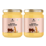 Auric Bilona Cow Ghee 1 Litre Glass Jar image 8
