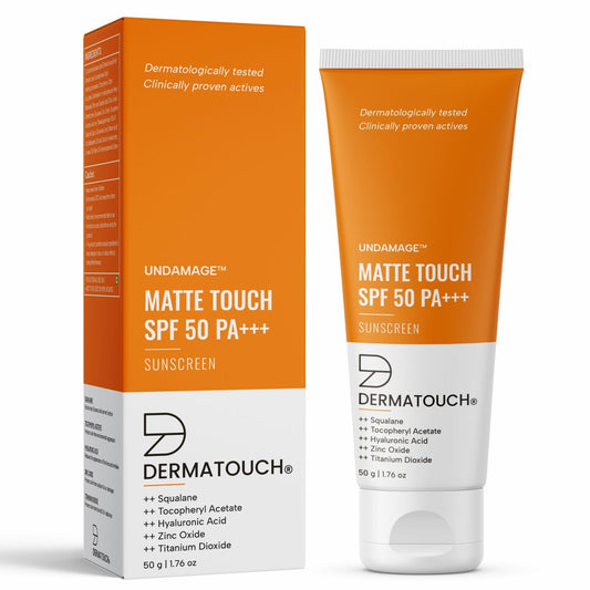 DERMATOUCH Matte Touch Sunscreen SPF 50 PA+++| -50g image 1
