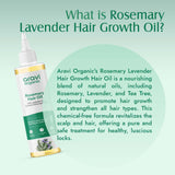 Aravi Organic Rosemary Lavender Hair Oil  - 200 ml image 4