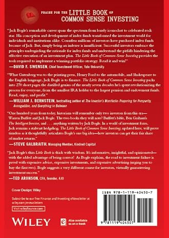 The Little Book Of Common Sense Investing (Paperback) - John C. Bogle image 2