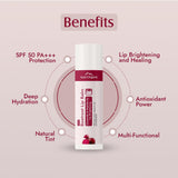 Aravi SPF 50 Tinted Lip Balm – Hydrating Lip Care, 5g image 2