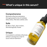 Minimalist 25% AHA + 2% BHA + 5% PHA Peeling Serum-30ml image 3