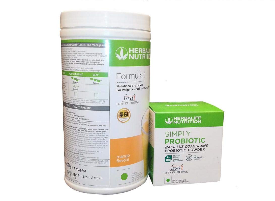 HERBALIFE NUTRITION Formula Mango and Simply Probiotic image 1