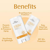 Aravi Organic SPF 50+ Daily Sunscreen Stick -13 gm image 2
