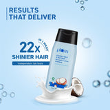 Coconut Milk & Peptides Strength & Shine Shampoo :- 75ml image 3
