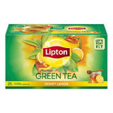 Lipton Honey Lemon Green Tea Bags, - 25 Pieces image 2