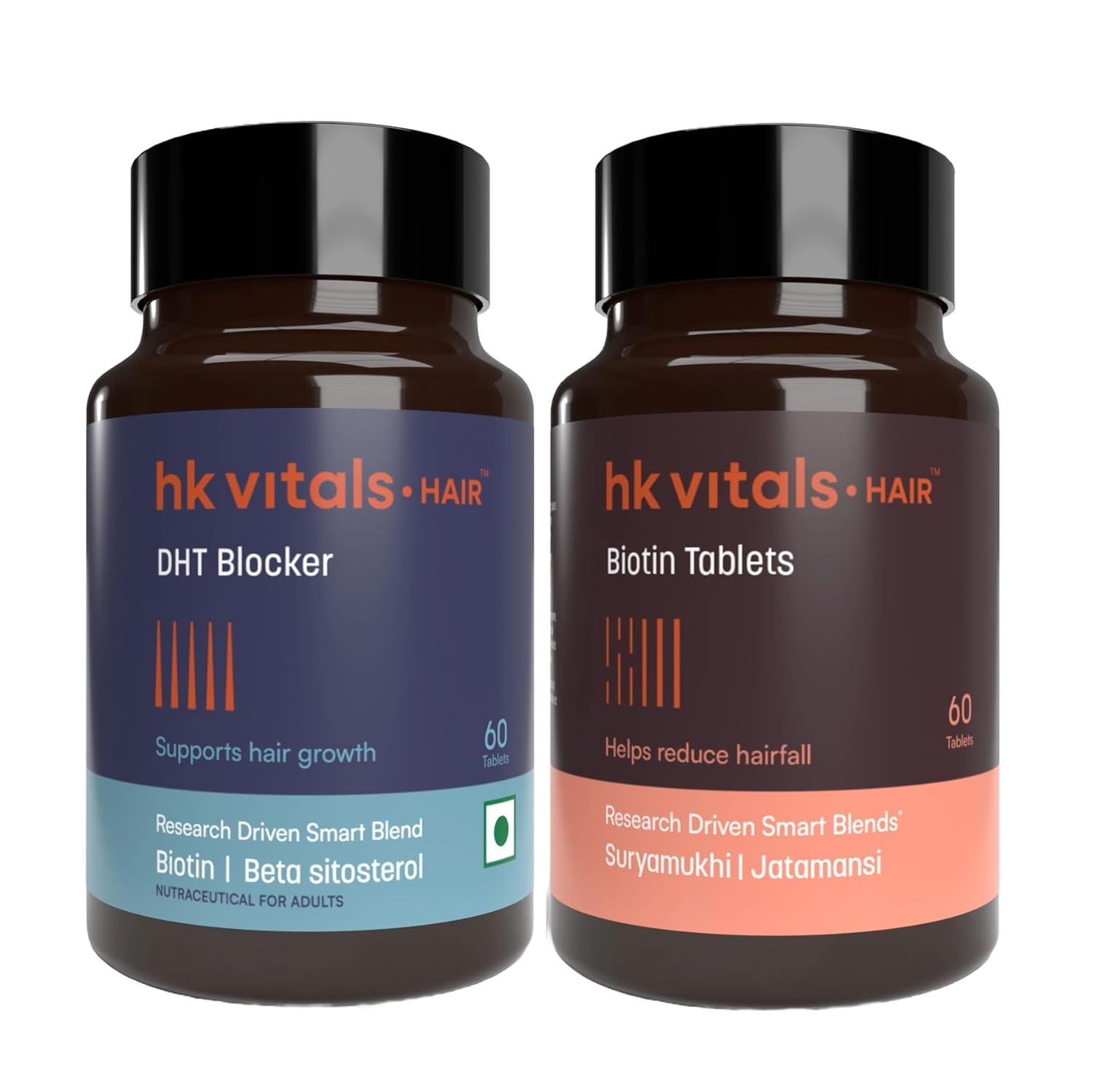 HealthKart hk vitals DHT Blocker with Biotin (60 Tablets) image 2
