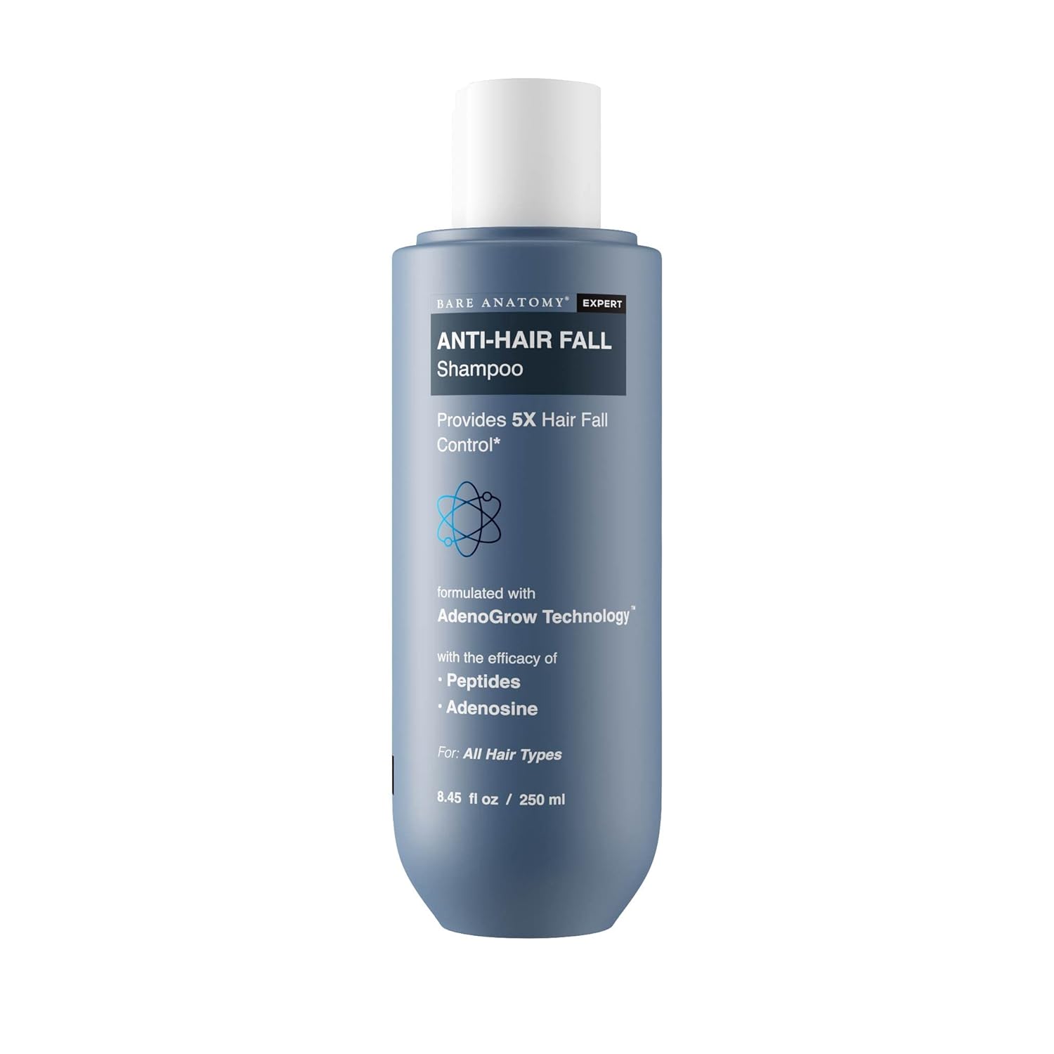 Bare Anatomy Anti Hair Fall Shampoo |5x Hair Fall Control & Growth|  250ml image 1