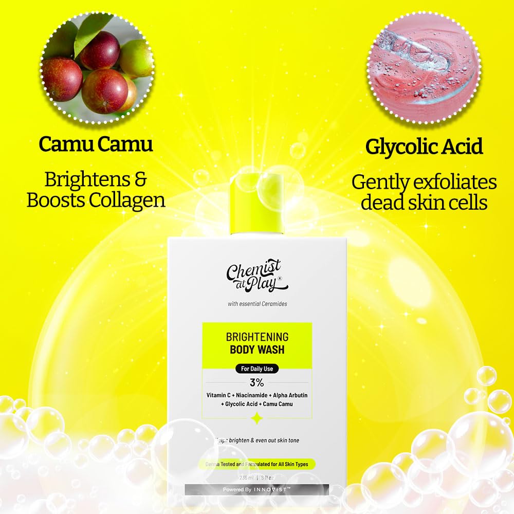 Chemist at Play Brightening Body Wash -Vitamin C Bodywash 236ml image 2