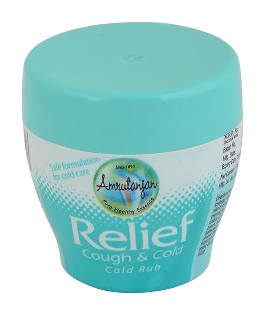 Amrutanjan Cold Rub - Relief Cough and Cold - 30gms image 1