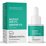 DERMATOUCH Salicylic Acid 2% w/w Sebustop 2% Face Serum  - 15ml image 2