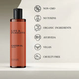 Life and Pursuits Organic Castor Oil For Hair Growth & Skin -200 ml image 3