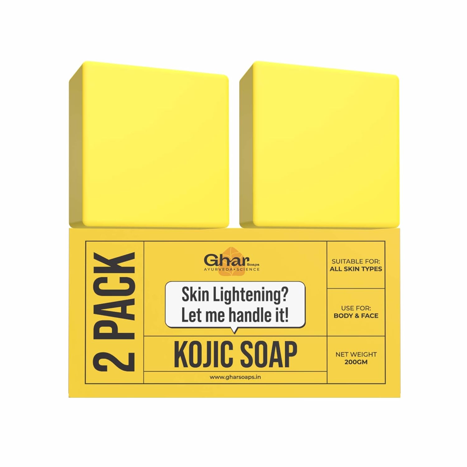 Daily Ghar Soaps Kojic Face & Body Soap image 1