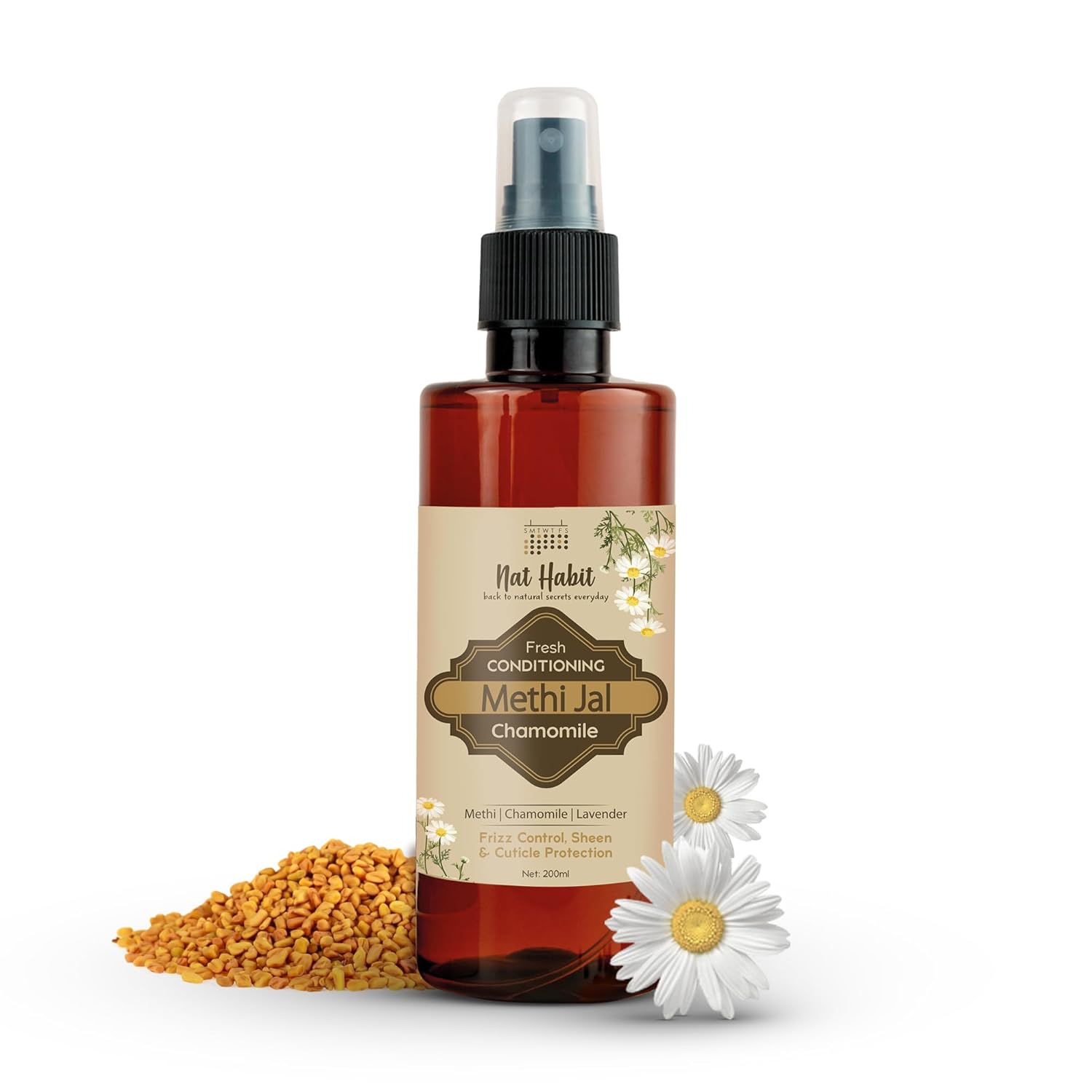 Nat Habit Chamomile Conditioning Methi Jal - Hair Serum 200ml image 1