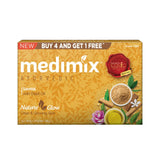 Medimix Ayurvedic Sandal Bathing Bar, 125 g (4 + 1 Offer Pack) image 1