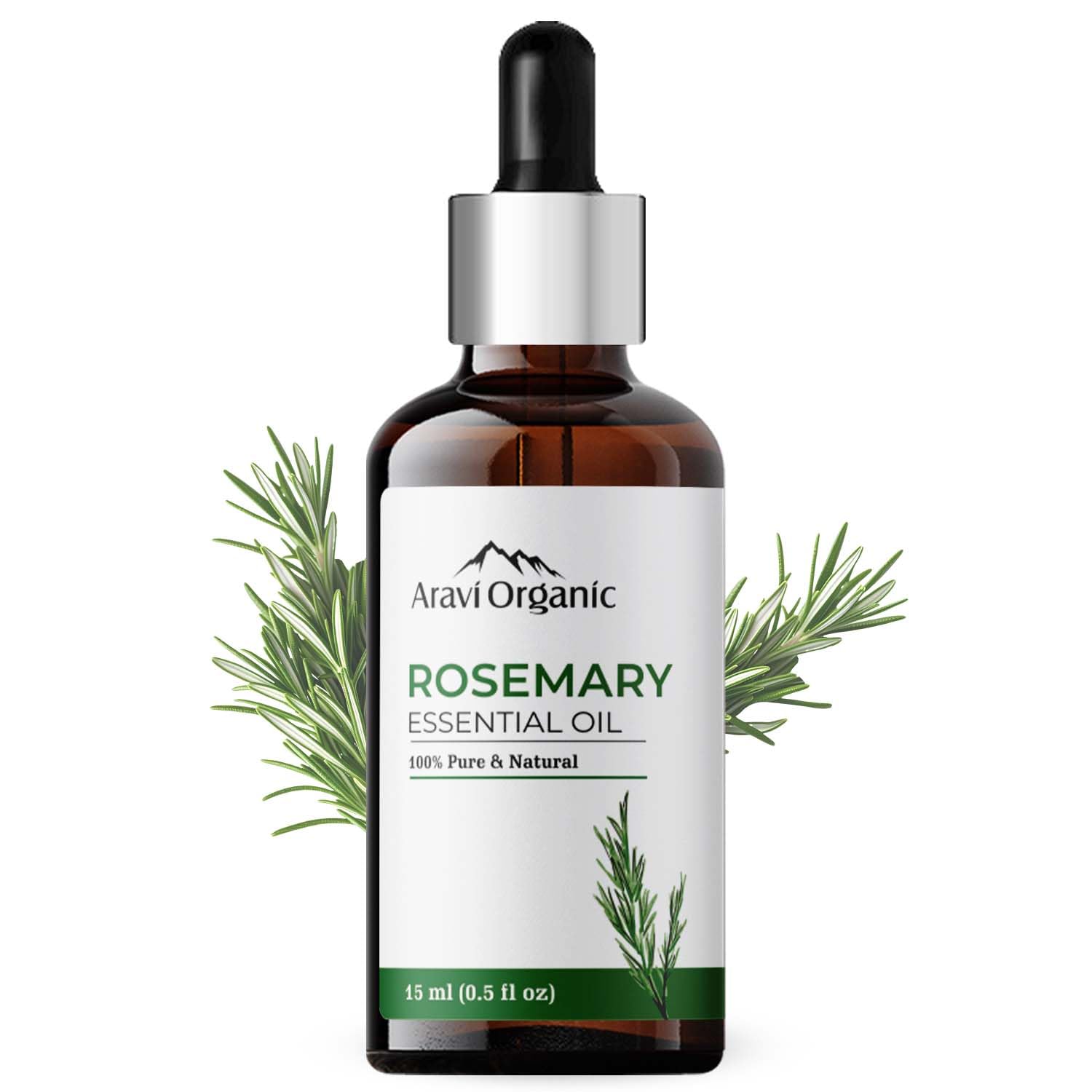 Aravi Organic   Tea Tree, Lavender And Rosemary Essential Oil -15 ml image 2