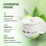 Plum Avocado Hair Mask For Frizzy, Curly And Wavy Hair With Avocado Oil, Argan Oil & Shea Butter :- 250Gm image 4