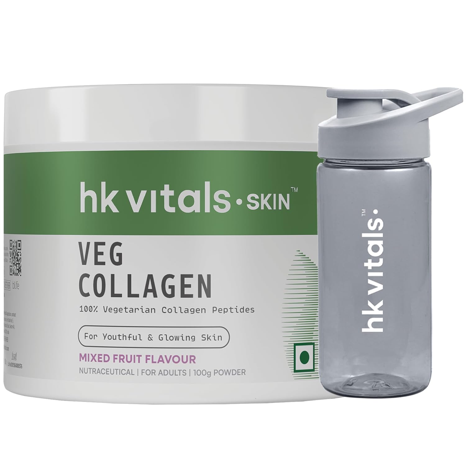 HealthKart hk vitals Veg Collagen Supplement (Mixed Fruit, 100g) image 2