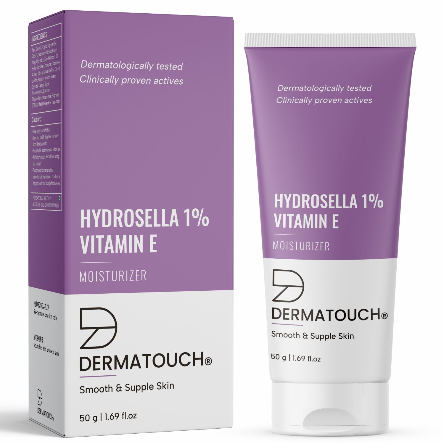 DERMATOUCH Vitamin E Moisturizer For Face - - 50G image 1