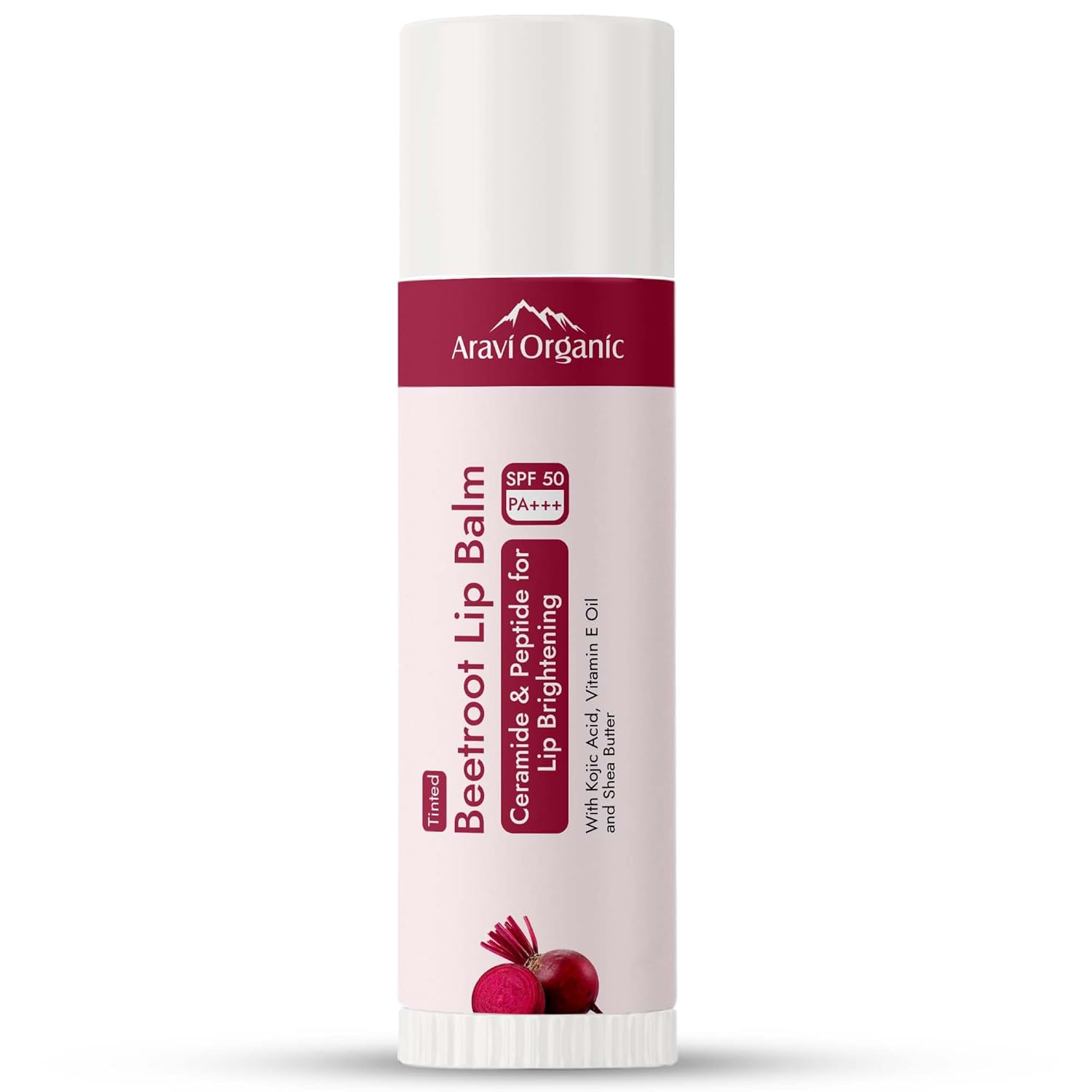 Aravi SPF 50 Tinted Lip Balm – Hydrating Lip Care, 5g image 1