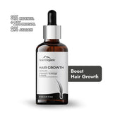 Aravi Organic Rosemary Oil - 15ml And Hair Growth Serum- 30ml Combo image 3