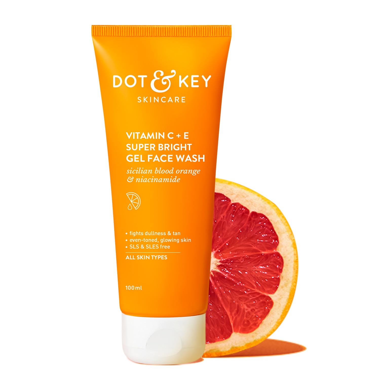 Dot & Key Vitamin C+E Super Bright Gel Face Wash -100 ml image 1