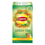Lipton Honey Lemon Green Tea Bags, - 25 Pieces image 1