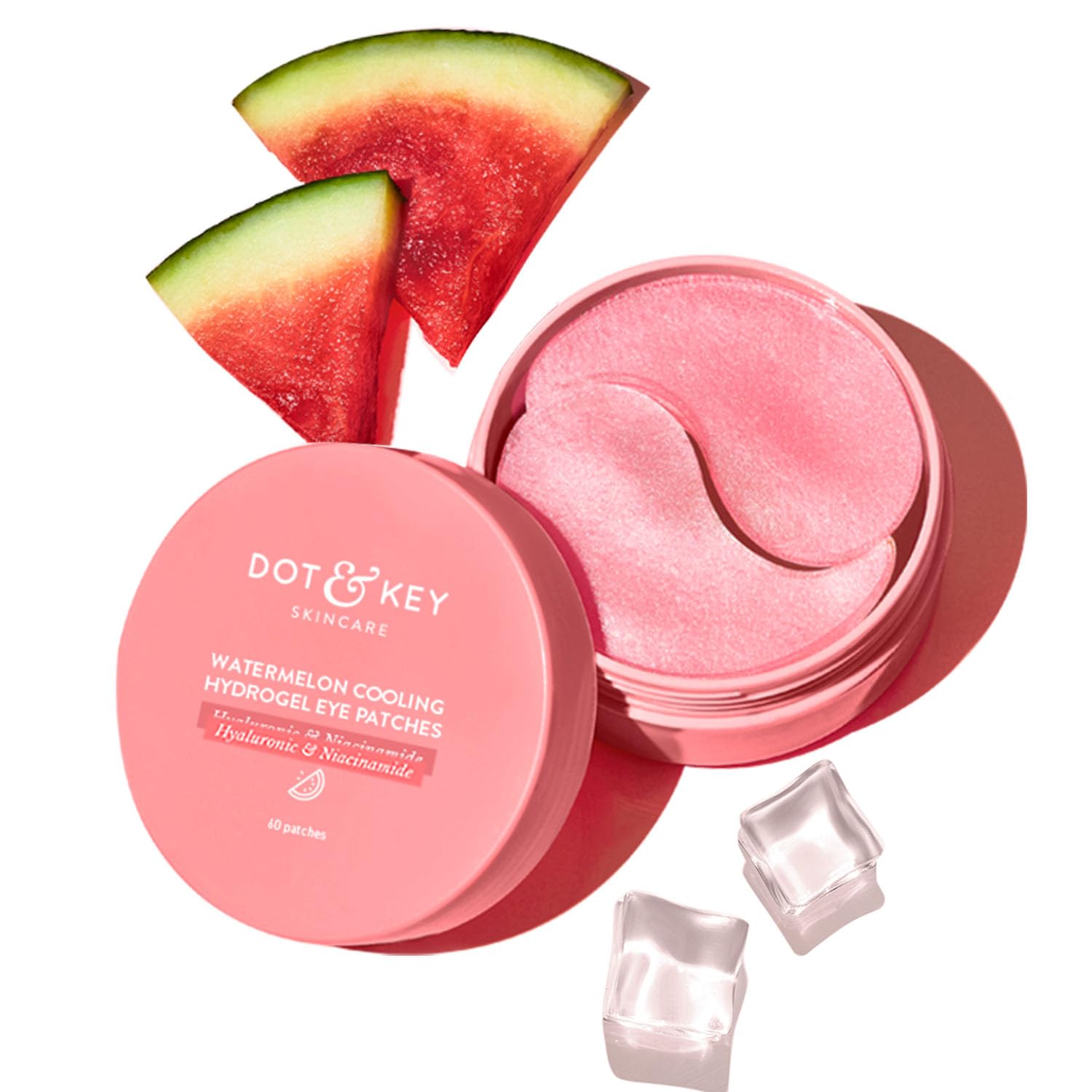 Dot & Key Watermelon Cooling Hydrogel Eye Patches -60 pcs image 1