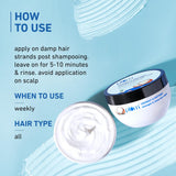 Plum Coconut Hair Mask  For Rough, Dry And Frizzy Hair  With Coconut Oil, Peptides & Shea Butter :-  200GM image 3
