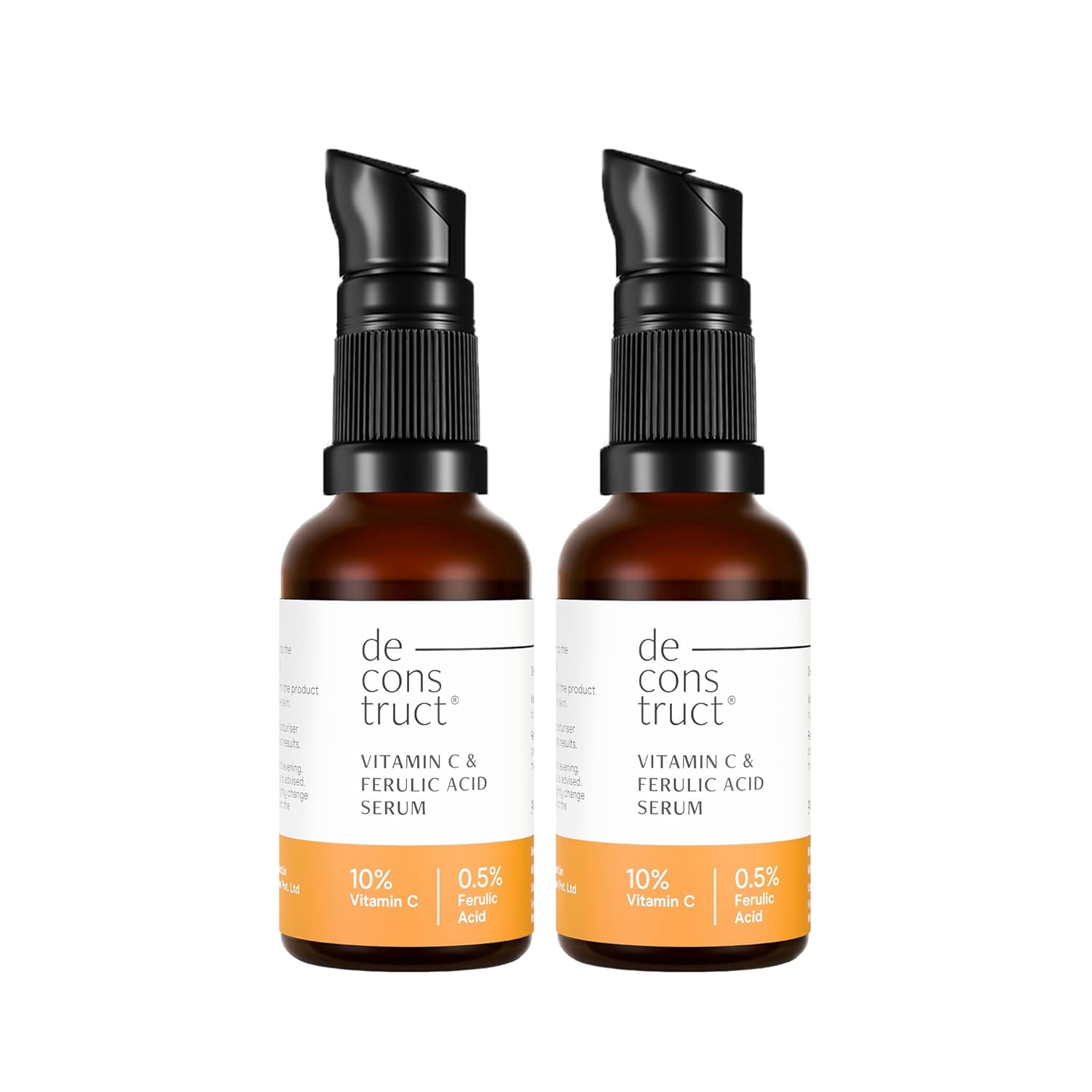 Deconstruct  Vitamin C Face Serum |10% Vitamin C + 0.5% Ferulic Acid| 20 Ml image 3