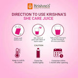 Krishna's Herbal & Ayurveda She Care Juice for Women Wellness - 1000 ml image 5