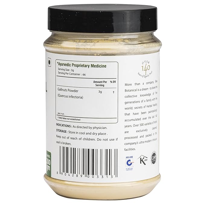 Bixa Botanical Oak Gall Powder – Natural Astringent & Digestive Support image 4
