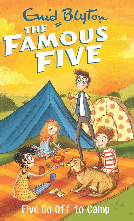 FIVE GO OFF TO CAMP  -Paperback image 1