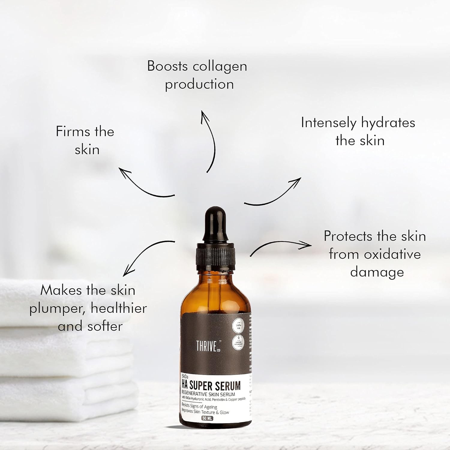 ThriveCo 5kDa Hyaluronic Acid Serum 30ml image 6