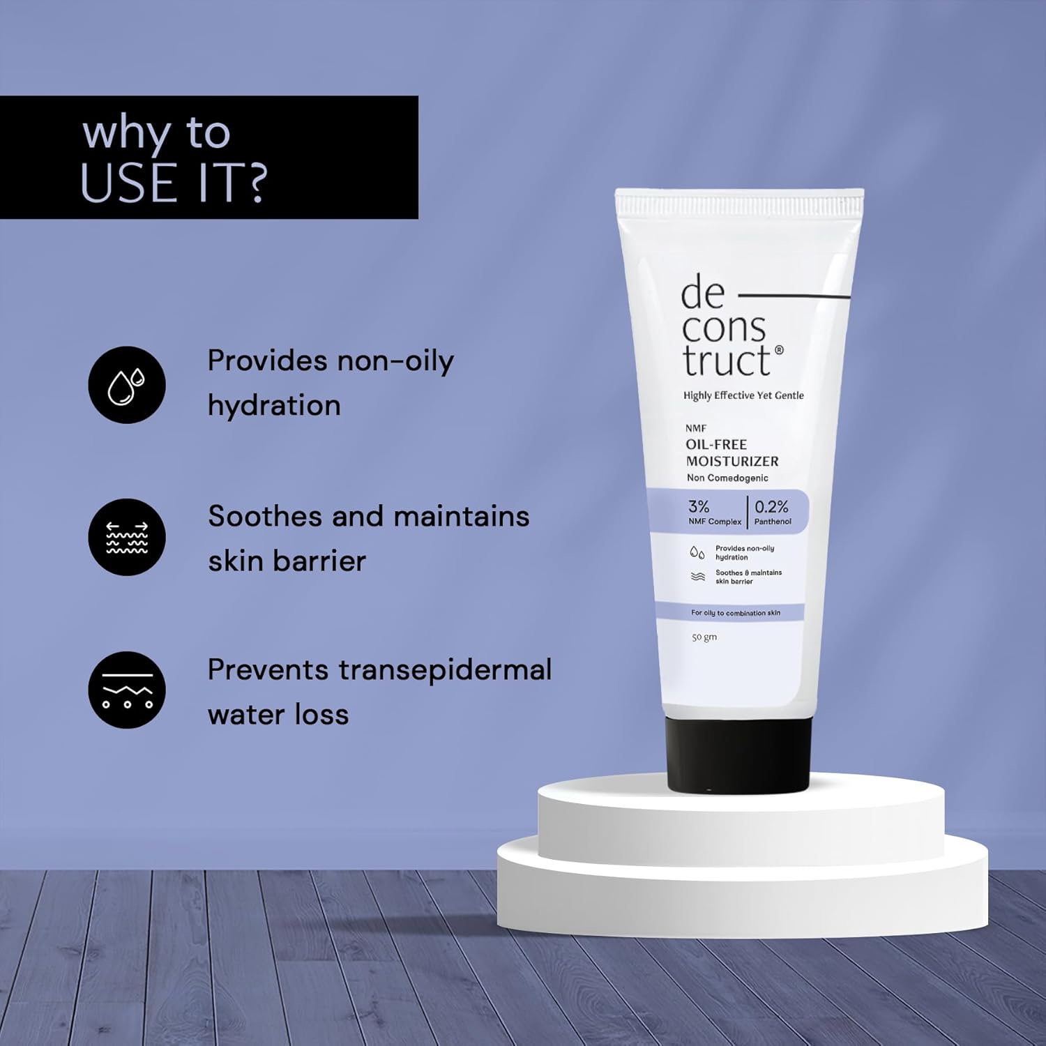 Deconstruct Oil-Free Moisturizer For Oily Skin 50gm image 3