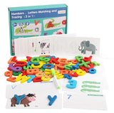 Chocozone Wooden Learning Educational Game Board (Alphabets, Numbers & Shapes) image 7