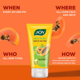 Joy Tan Removal Papaya Face Wash (2X150ml) pack of 2 Removes Dark Spots & Tan For Clean & Glowing Skin | Suitable for All Skin Types image 2