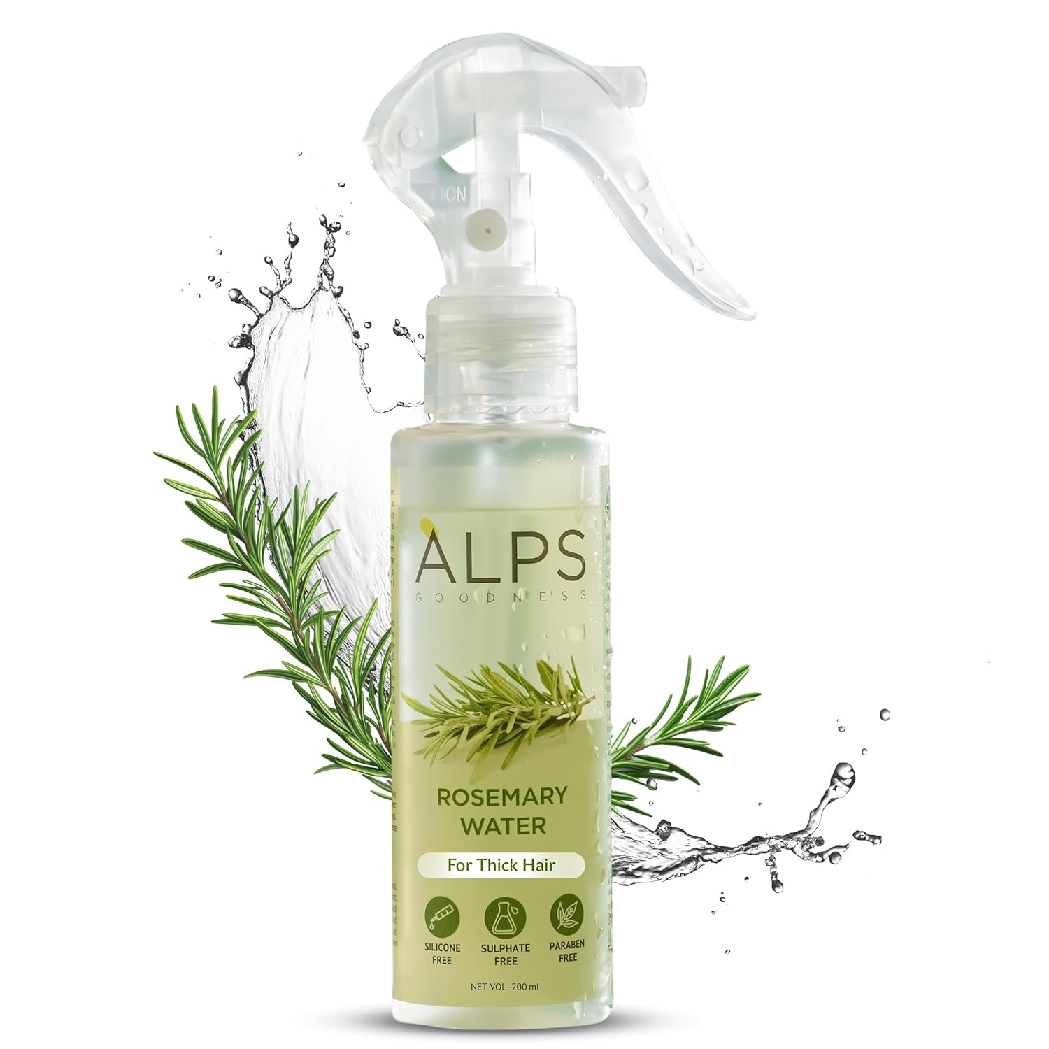Alps Goodness Rosemary  Water Spray (200ml) and Rosemary & Curry Leaf Powder (50g) image 2