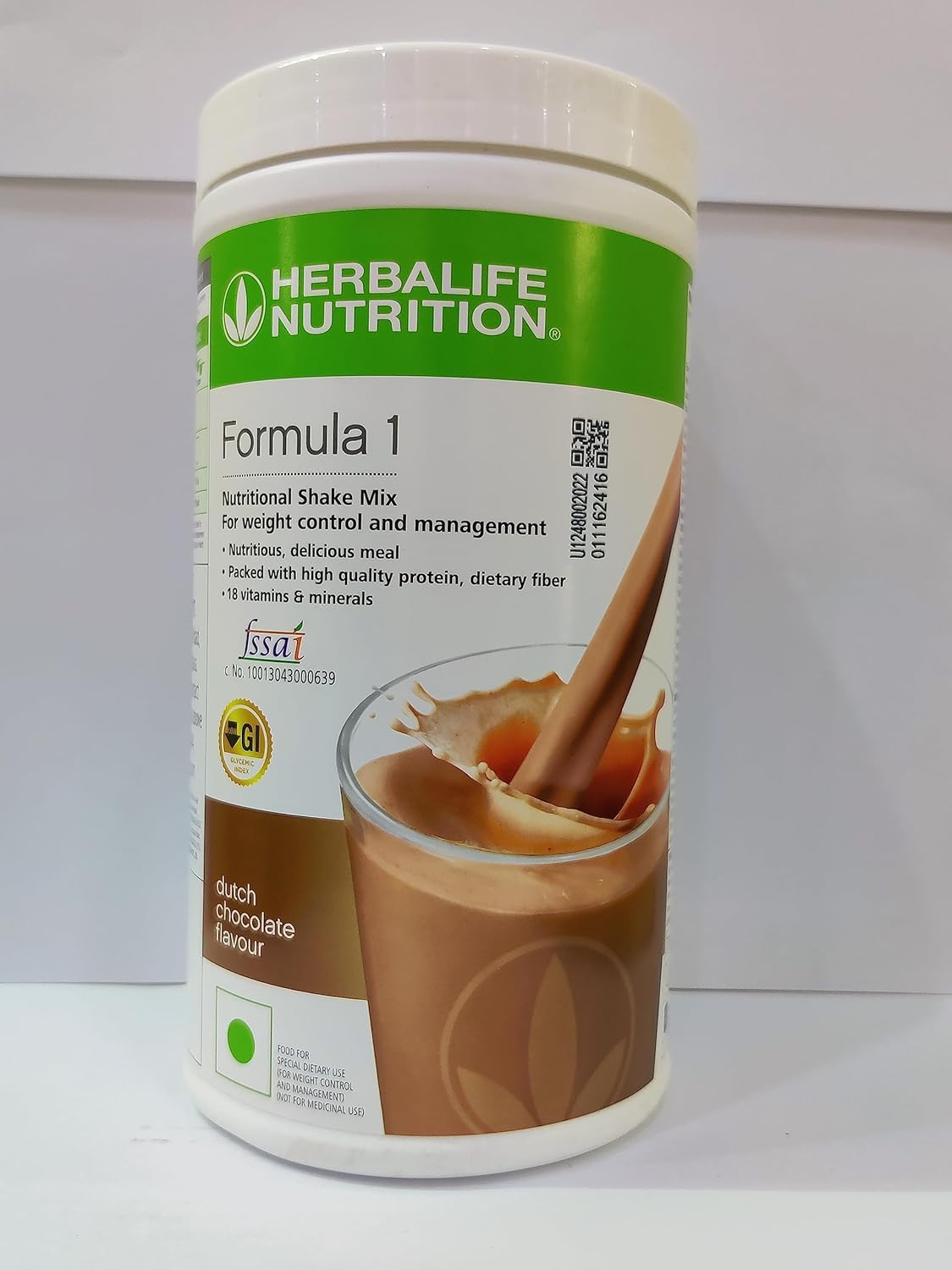 Herbalife Formula 1 Nutrition Shake Mix Chocolate Flavour 500 g image 1